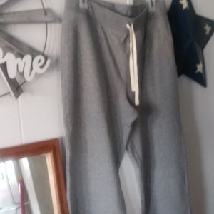 Grey sweat_pants Nwt Lands End
